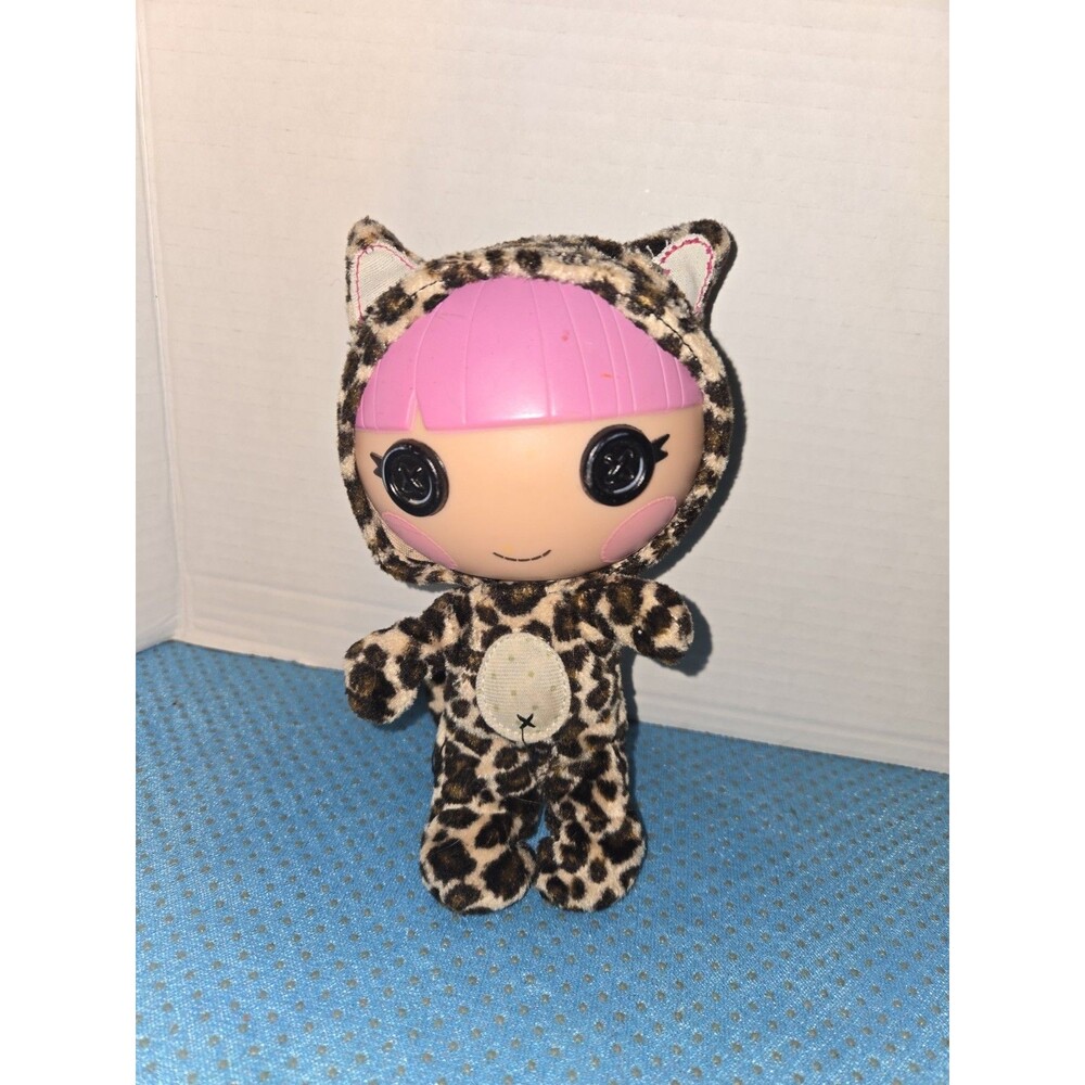 RARE 2011 Lalaloopsy Littles Cheetah Print Whiskers Lions Roar Kat's Sister 7"